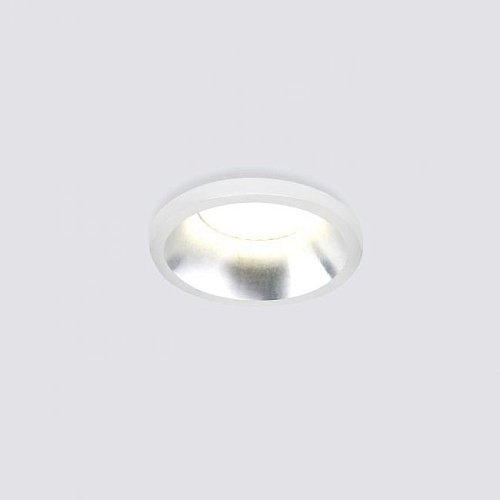 15269/LED 3W SN/WH сатин/никель / белый Встраиваемый светильник Elektrostandard 15269/LED 15269/LED 3W SN/WH сатин/никель / белый