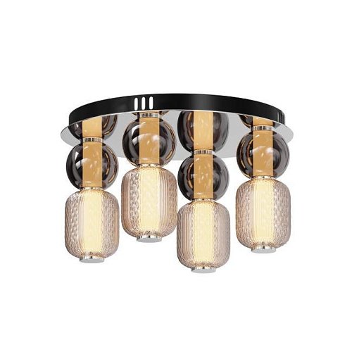 MOD273CL-L60CH3K Потолочная люстра Maytoni Drop MOD273CL-L60CH3K