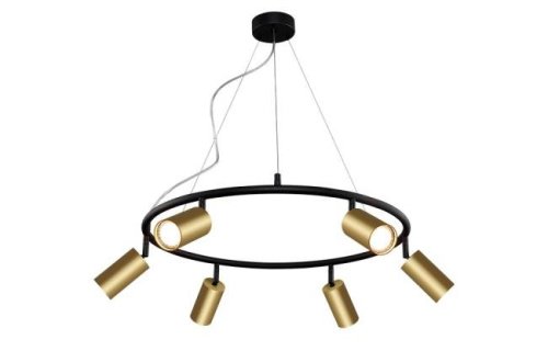 CLT 015C6 D600 BL-GO Подвесная люстра Crystal Lux Clt 015 CLT 015C6 D600 BL-GO