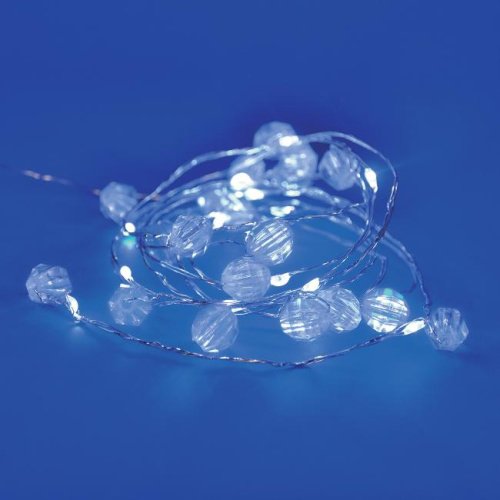 ULD-S1900-020/STB/2AA WHITE IP20 BEADS MINI Гирлянда Uniel ULD-S1900-020/STB/2AA WHITE IP20 BEADS MINI