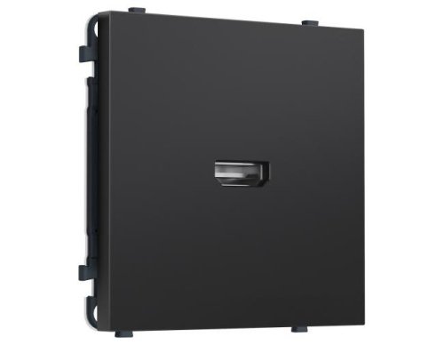 MS814030 MS814030 Комплект механизма розетки HDMI 2.1 SIGMA Черный матовый 30V/900MS 4K-120HZ 8K-60Hz QUANT PRO (SP8140, PR223)