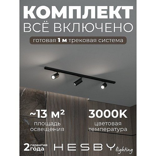 Трековая система Hesby Lighting HSBL_kompl_S003_NI1B3K