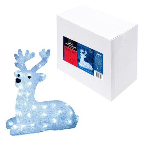 Световая фигура Uniel ULD-M3133-050/STA WHITE IP20 LYING FAWN