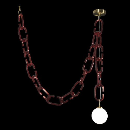 Светильник подвесной Loft It Chain 10128C Red