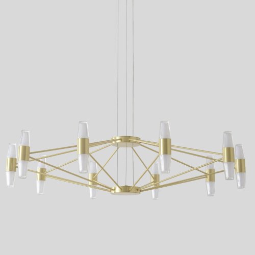 DOROTEA SP10 GOLD Подвесная люстра Crystal Lux Dorotea DOROTEA SP10 GOLD