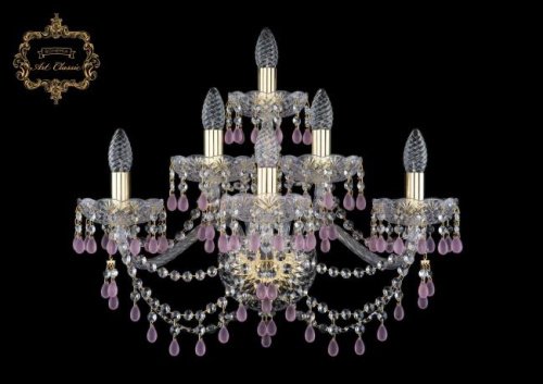 10.24.3+2+1.220.XL.Gd.V7010 Настенное бра Art Classic 10.24.3+2+1.220.XL.Gd.V7010