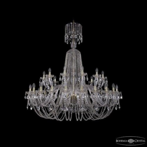Подвесная хрустальная люстра 1402 Bohemia 1402/24+12/530/XL-154 G