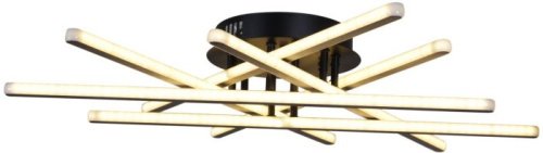 Потолочная люстра 08855-3.3-06C BK+GY