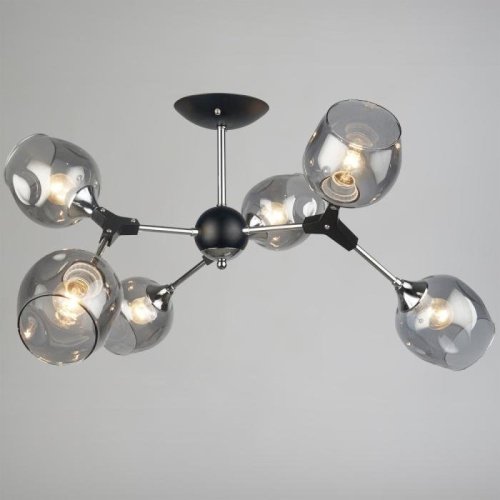 Потолочная люстра 04210-0.3-06 BK+CR