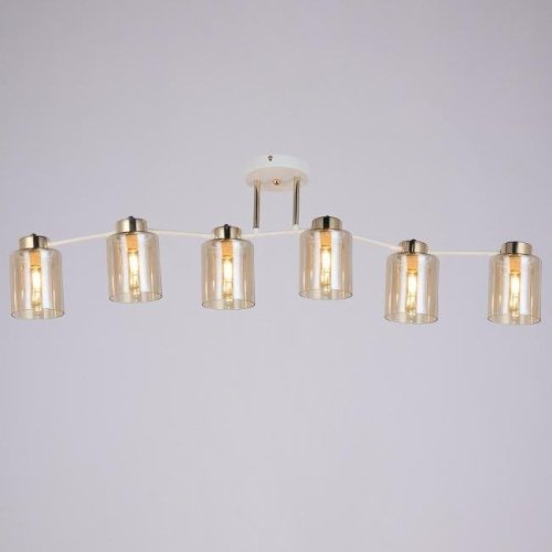Потолочная люстра ILLUMICO IL6111-6COU-79 WH GD Qui