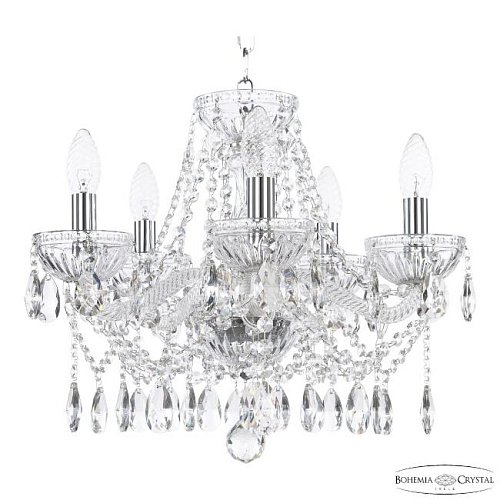 Подвесная люстра Bohemia 5413 5413/5/141 Ni Clear/M-1G