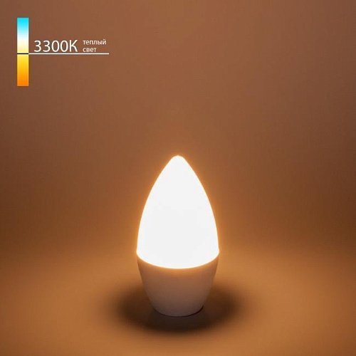Свеча CD LED 6W 3300K E14 (BLE1421) Светодиодная лампа Elektrostandard Свеча СD LED 6W 3300K E14 (BLE1421)
