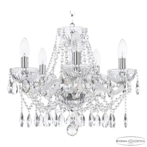 5413/5/141 Ni Clear/M-1G Подвесная люстра Bohemia 5413 5413/5/141 Ni Clear/M-1G