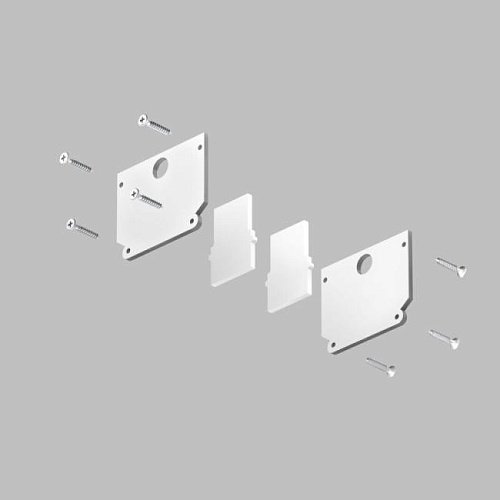 TR2025-WH Комплект торцевых заглушек Denkirs Smart one TR2025-WH