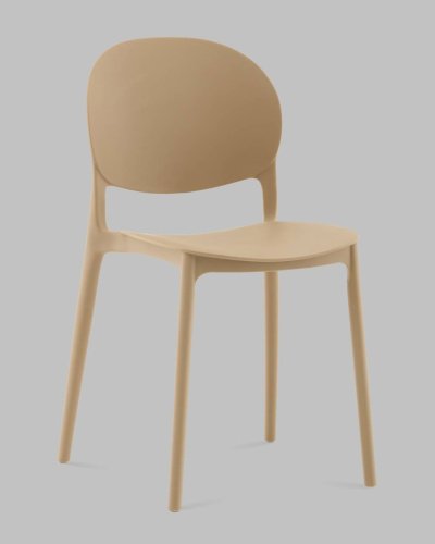Стул пластиковый Stool Group Briny 8058 beige 66016