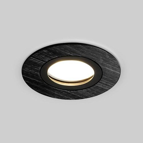 25001/01 MR16 черный Встраиваемый светильник Elektrostandard Dorma 25001/01 MR16 черный