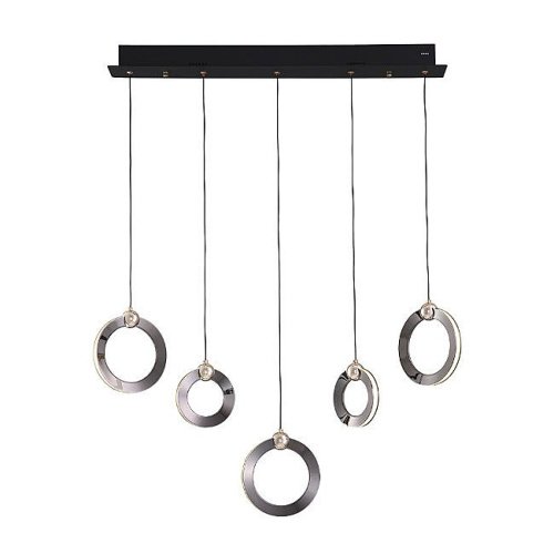 Светильник подвесной Lumien Hall Livin LH8028/5P-BK-PBK-SGD