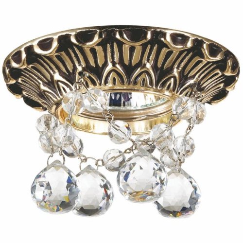 Встраиваемый светильник с узорами Grape 369998 Novotech