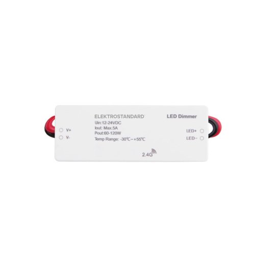 Драйвера для LED ленты Elektrostandard 95006/00 Контроллер 12/24V Dimming для ПДУ RC003
