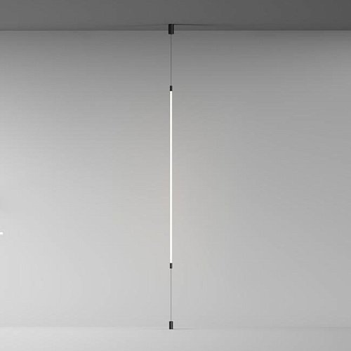Подвесной светильник-трос в оплетке со светодиодом Denkirs Flex DK7506-BK