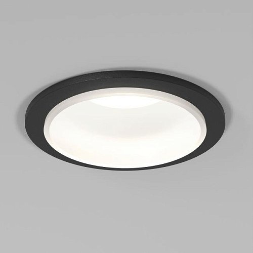 25010/01 GU10 чёрный Встраиваемый светильник Elektrostandard Mils 25010/01 GU10 чёрный