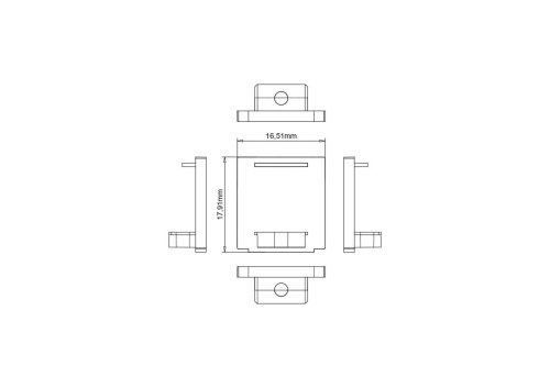 00-00040764 Заглушка для профиля Комплектующие SWG LUMKER 00-00040764