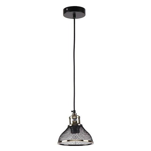 MD.0786-1-P AB+BK Светильник подвесной IMEX MD.0786-1-P AB+BK