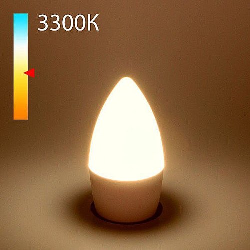 Свеча CD LED 6W 3300K E27 (BLE2760) Светодиодная лампа Elektrostandard Свеча Свеча СD LED 6W 3300K E27 (BLE2760)