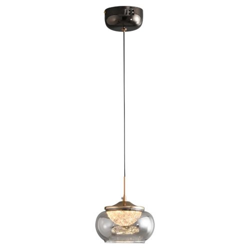 MT9128-1H gold/smoke Светильник подвесной Delight Collection MT9128 MT9128-1H gold/smoke