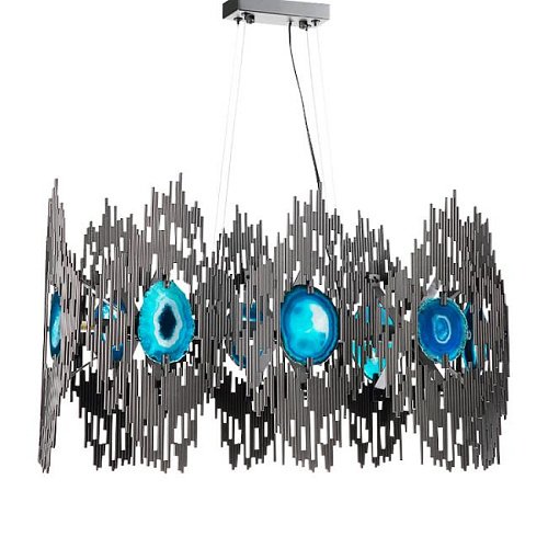 9275P-8A black Подвесная люстра Delight Collection Boho 9275P-8A black