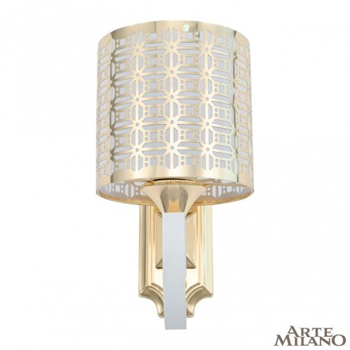 308857/1W Wh/Gd Настенное бра Arte Milano Florentia-8857 308857/1W Wh/Gd