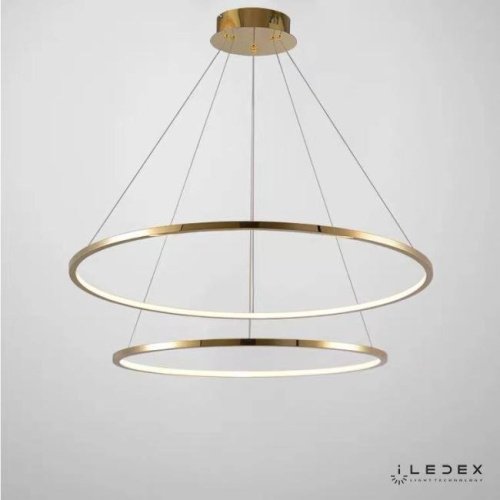 Подвесная люстра ILedex Axis 10112P/2-39W-3000K (6/4) BR