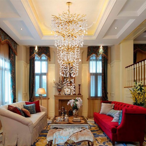 Люстра каскадная Arte Milano Milano-4 23416.800-1600.28.E14.B.5D GD