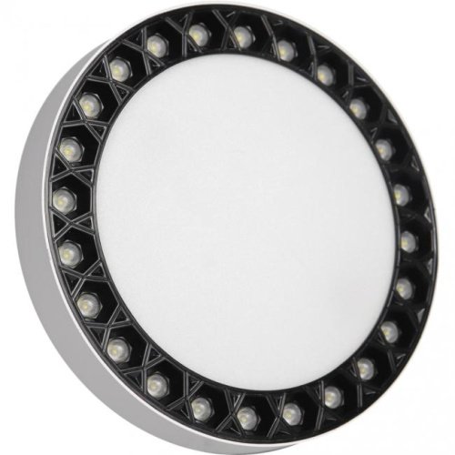 Светильник потолочный ILedex Mercury 5552-36W-D217-3/4K-WH+BK