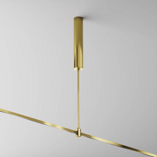 Основание потолочное Long 385мм для блока питания с вводом питания Flarity Maytoni Accessories for tracks Flarity TRA159C-BB1-BS