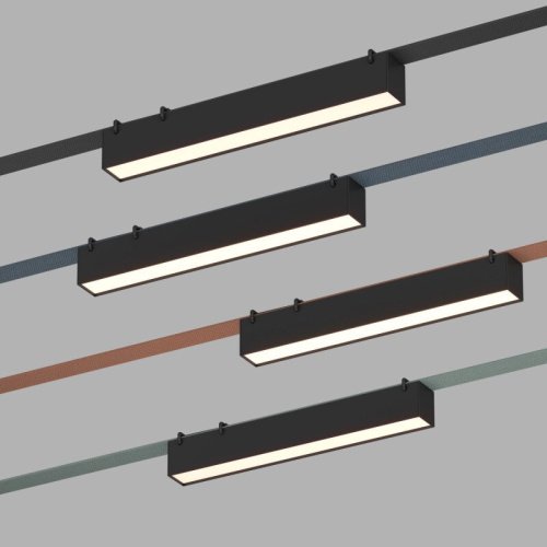 Трековый светильник Denkirs Belty linear DK5674-BK