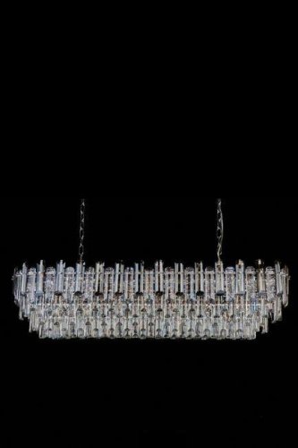 Подвесная люстра LEON Jacqueline LE7161/1200L CH/GR