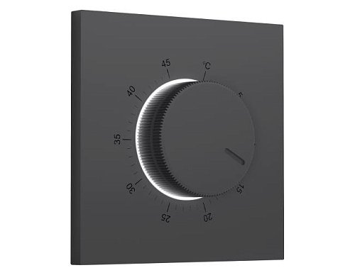 SP9057 SP9057 Лицевая панель SIGMA (Графит Мягкое касание) для терморегулятора теплого пола QUANT PRO