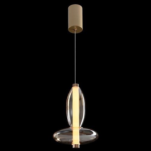 QUASAR SP7W LED AMBER Светильник подвесной Crystal Lux Quasar QUASAR SP7W LED AMBER