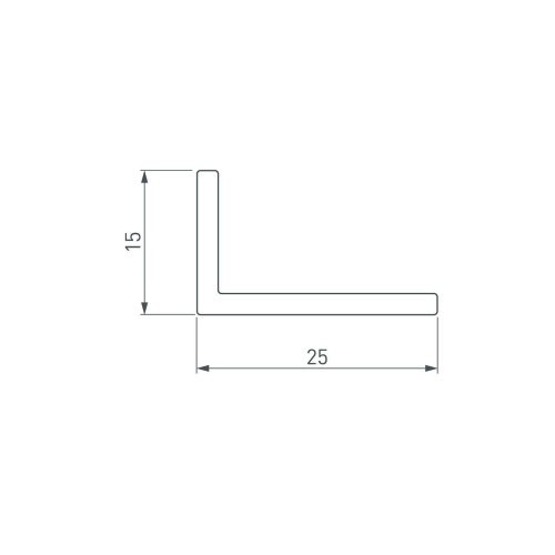 Анодированный алюминиевый уголок без экрана Arlight Arh-Tech 053358