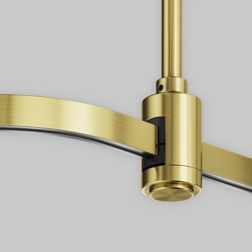 Радиусный коннектор для шинопровода Maytoni Accessories for tracks Flarity TRX154-RC80-BS