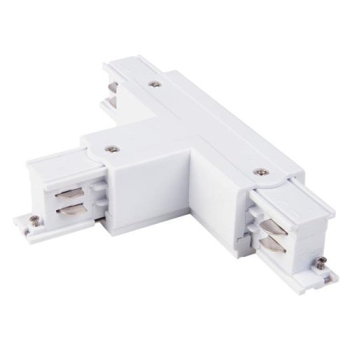 TRC-1-3-TL-WH / Коннектор Т-образный для трехфазного шинопровода левый(белый) Комплектующие для трек-систем Elektrostandard TRC-1-3-TL-WH / Коннектор Т-образный для трехфазного шинопровода левый(белый)