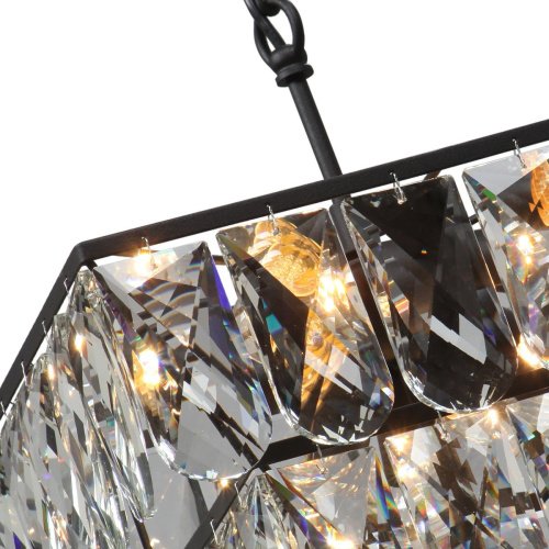 Подвесная хрустальная люстра Vitaluce V5267-1/8+1