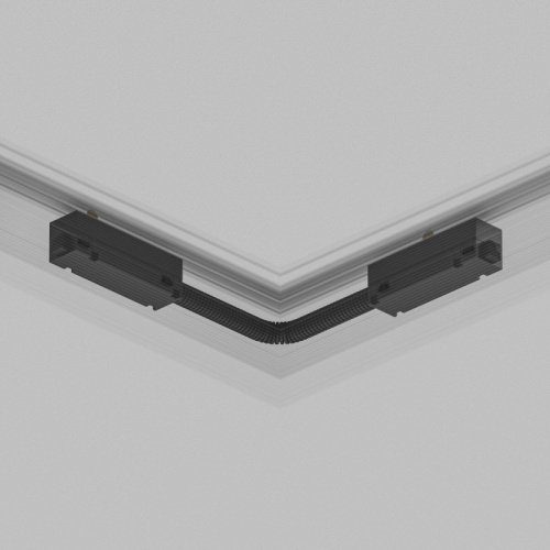 TR2423-BK Коннектор SMART SLIM BASE | СМАРТ СЛИМ БЕЙС Denkirs TR2423-BK
