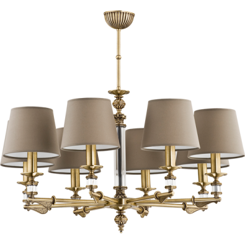 MER-ZW-8(P/A) Потолочная люстра Kutek Merano (абажур) MER-ZW-8(P/A)