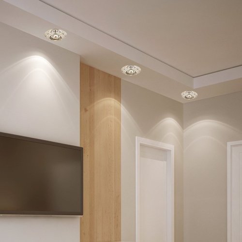 Встраиваемый светильник с узорами Vintage 369853 Novotech