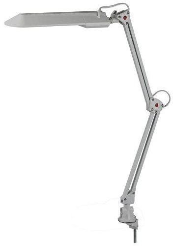 Настольная лампа на струбцине ЭРА NL-201-G23-11W-GY