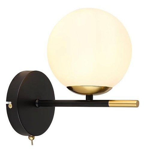 Настенное бра Arte Lamp Alcor A2224AP-1BK