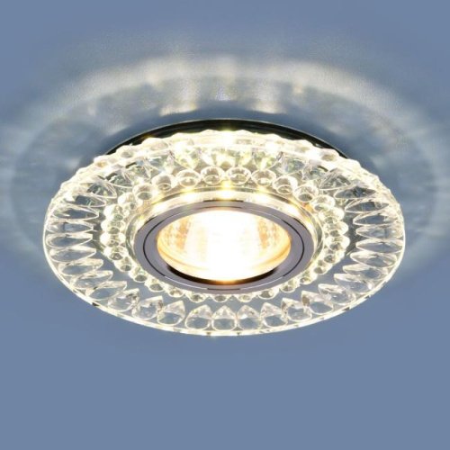Встраиваемый светильник Elektrostandard 2197 2197 MR16 CL/SL прозрачный/серебро
