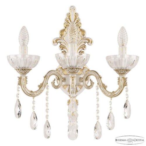 Настенное бра Bohemia AL7901 AL7901B15/3/175 B WMG P Clear/M-1H